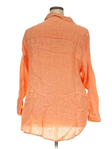 Sigrid Olsen Long Sleeve Button-Down Shirt (view 2)