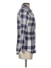 Rails 100% Rayon Plaid Silver Long Sleeve Button-Down Shirt Size XS - photo 4