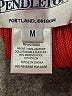 Pendleton 100% Leather Red Leather Jacket Size M - photo 7