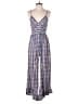 Jessica Simpson 100% Rayon Blue Jumpsuit Size M - photo 1