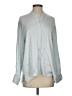 Vince. Blue Long Sleeve Silk Top Size S - photo 1