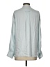 Vince. Blue Long Sleeve Silk Top Size S - photo 2