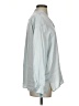 Vince. Blue Long Sleeve Silk Top Size S - photo 4