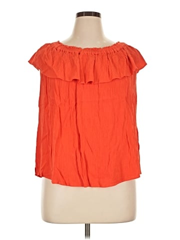 Ann Taylor LOFT Short Sleeve Blouse (view 1)