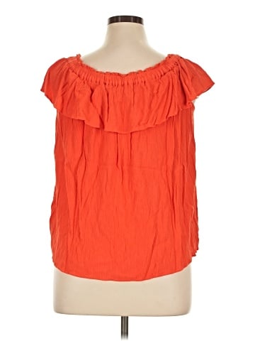 Ann Taylor LOFT Short Sleeve Blouse (view 2)