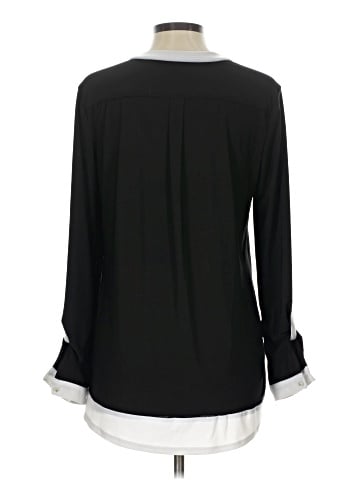 NY Collection Long Sleeve Blouse (view 2)