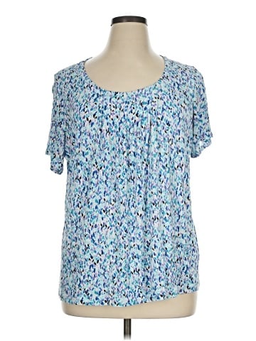 Croft & Barrow Short Sleeve Blouse (view 1)