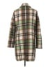 Prettygarden 100% Polyester Plaid Green Coat Size L - photo 2