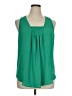 Daniel Rainn 100% Polyester Green Sleeveless Blouse Size XL - photo 1