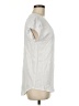 Democracy 100% Rayon White Short Sleeve Top Size M - photo 4