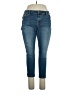 Apt. 9 Solid Blue Jeans Size 16 - photo 1