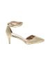 Journee Collection Gold Heels Size 10 - photo 1