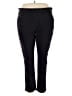 Gloria Vanderbilt Solid Black Active Pants Size 24 waist - photo 1