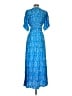 Zara Stars Blue Cocktail Dress Size XS - photo 2