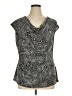 Dana Buchman Silver Sleeveless Blouse Size XL - photo 1
