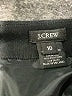 J.Crew 100% Wool Solid Black Wool Skirt Size 10 - photo 4