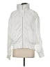 Athleta 100% Polyester Solid White Windbreaker Size M (tall) - photo 1