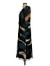 DKNY 100% Polyester Argyle Green Cocktail Dress Size 4 - photo 5