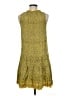Max Studio 100% Rayon Yellow Casual Dress Size M - photo 2
