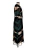 DKNY 100% Polyester Argyle Green Cocktail Dress Size 4 - photo 4