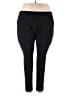 Terra & Sky Solid Black Active Pants Size 4X - photo 1