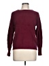 Ann Taylor LOFT Solid Burgundy Pullover Sweater Size L - photo 1