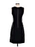 Halogen 100% Leather Black Casual Dress Size 4 (petite) - photo 2