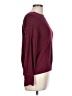 Ann Taylor LOFT Solid Burgundy Pullover Sweater Size L - photo 4