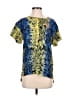Roberta Freymann Blue Short Sleeve Blouse Size XS - photo 1