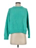 Zara Solid Green Turtleneck Sweater Size S - photo 1