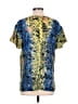 Roberta Freymann Blue Short Sleeve Blouse Size XS - photo 2