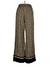 H&M 100% Polyester Print Gold Casual Pants Size XS - photo 2