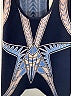 Herve Leger Blue Sleeveless Top Size S - photo 10