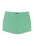 J.Crew 100% Cotton Houndstooth Green Shorts Size 8 - photo 1