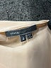 Vince. 100% Silk Tan Long Sleeve Silk Top Size 2 - photo 7