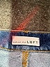 Ann Taylor LOFT Blue Denim Shorts Size 31 waist - photo 3