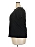 Peach Solid Black Active T-Shirt Size XXL - photo 5