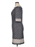 Max Studio Chevron-herringbone Gray Casual Dress Size XL - photo 5