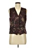 Rafaella Brown Vest Size M (petite) - photo 1