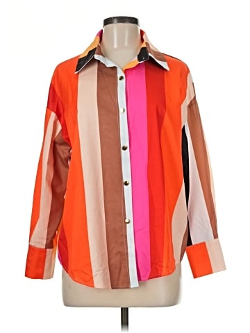 Easel Long Sleeve Button-Down Shirt (view 1)