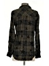 Rails 100% Rayon Plaid Black Long Sleeve Blouse Size XS - photo 2