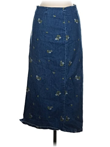 Avec Les Filles Denim Skirt (view 2)