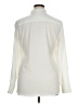 W by Worth 100% Polyester Solid Ivory Long Sleeve Blouse Size 16 - photo 2