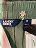 Lands' End Print Green Shorts Size 8 - photo 3