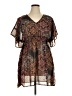 BCBGMAXAZRIA 100% Polyester Paisley Brown Casual Dress Size XL - photo 1