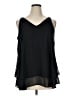 Lane Bryant 100% Polyester Black Sleeveless Blouse Size 14 - photo 1