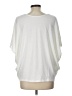 Francesca's White Short Sleeve Blouse Size L - photo 2