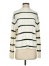 Ann Taylor Stripes Ivory Turtleneck Sweater Size S - photo 1