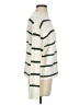 Ann Taylor Stripes Ivory Turtleneck Sweater Size S - photo 4