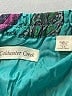 Coldwater Creek 100% Polyester Paisley Teal Casual Skirt Size 1X - photo 4